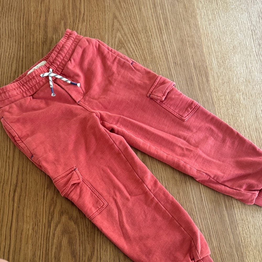 Kids Nantucket Red Jogger Pants
